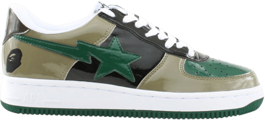 BAPE Bapesta FS-001 Low 'Hijau Zaitun' 593 Buy BAPE Bapesta FS-001 Low 'Hijau Zaitun' 593