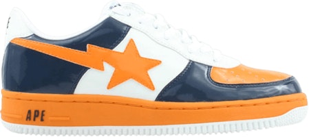 BAPE Bapesta FS-001 Low 'Orange White' 400