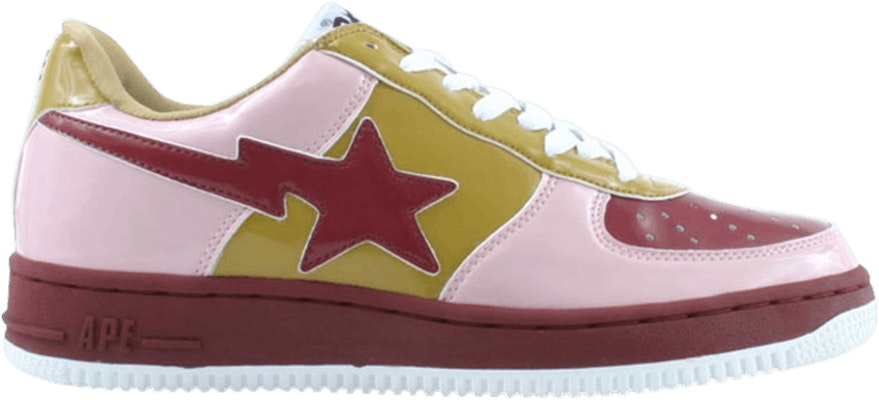 BAPE Bapesta FS-001 Low 'Merah Muda Burgundy' 495 Buy BAPE Bapesta FS-001 Low 'Merah Muda Burgundy' 495