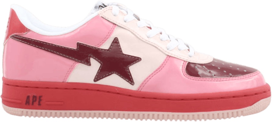 BAPE Bapesta FS-001 Low 'Pink Merah' 562 Buy BAPE Bapesta FS-001 Low 'Pink Merah' 562