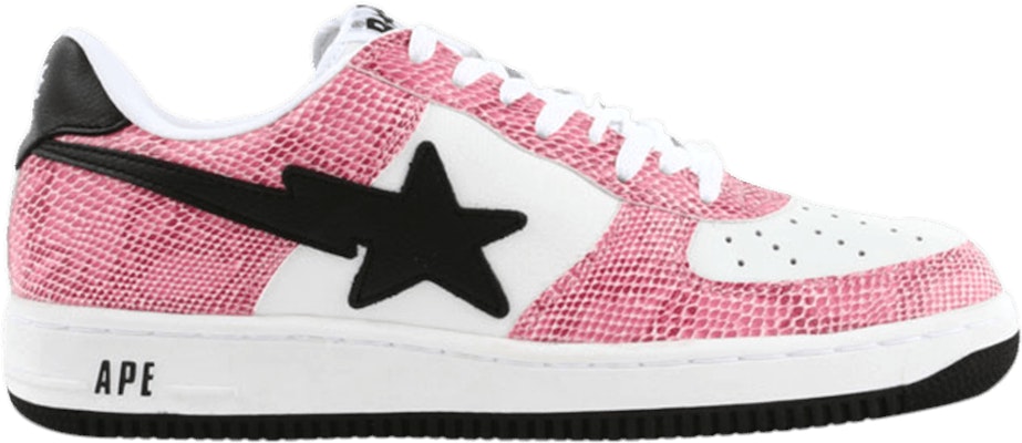 BAPE Bapesta FS-001 低筒 '粉色蛇紋' 43 Buy BAPE Bapesta FS-001 低筒 '粉色蛇紋' 43