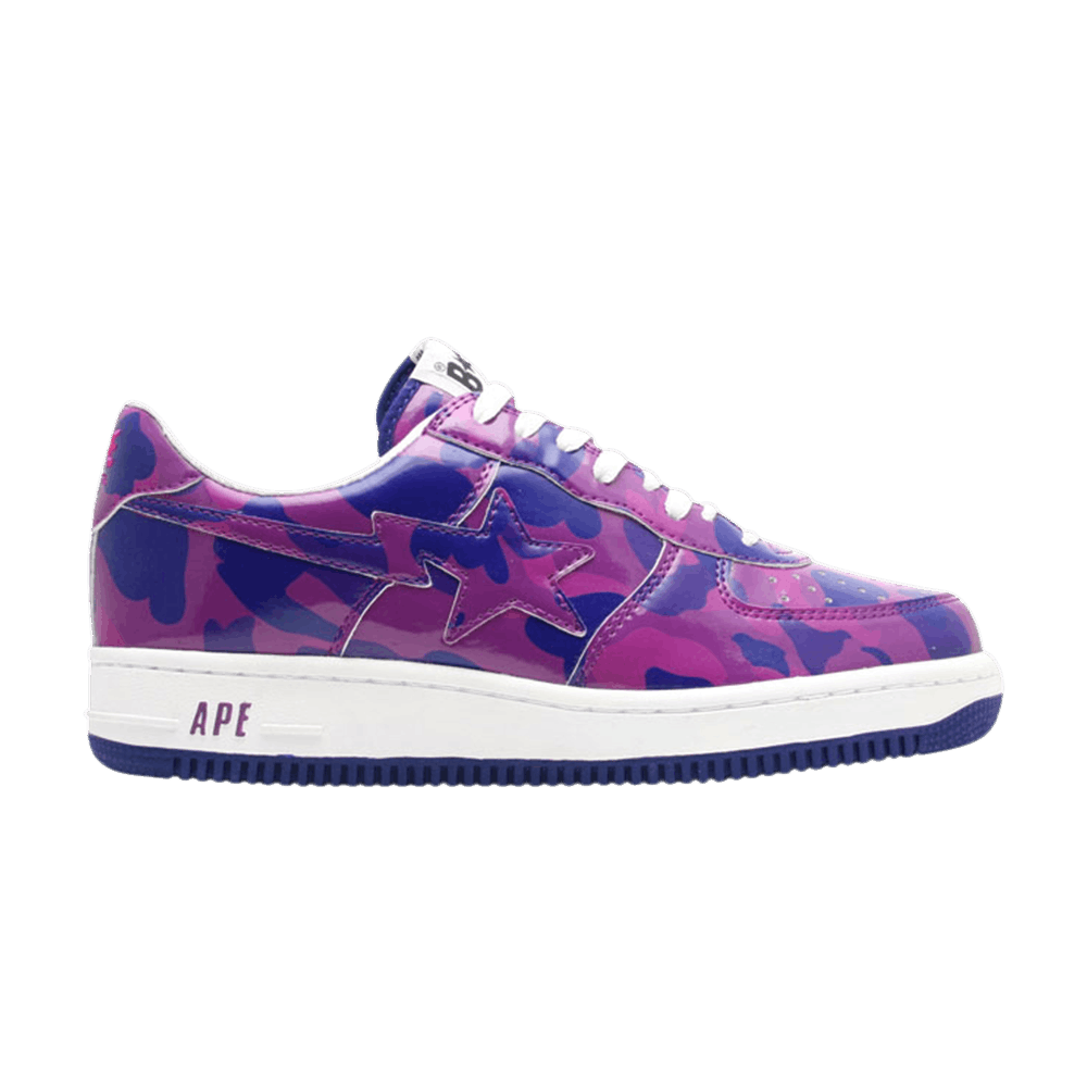 Buy BAPE Bapesta FS-001 Low 'Camo Ungu' 831