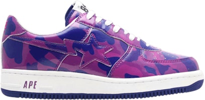 BAPE Bapesta FS-001 Low 'Purple Camo' 831