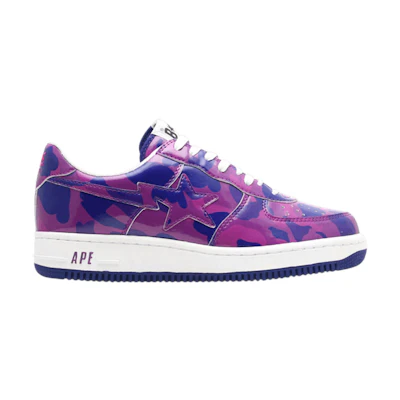 BAPE Bapesta FS-001 Low 'Purple Camo'
