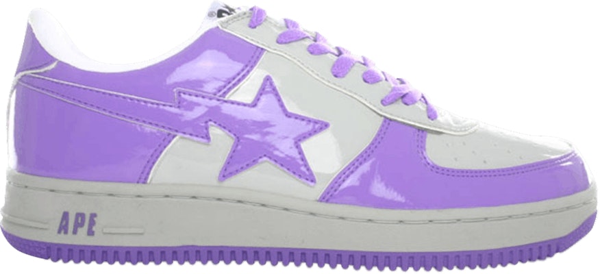 BAPE Bapesta FS-001 低筒'紫灰色' 585 Buy BAPE Bapesta FS-001 低筒'紫灰色' 585