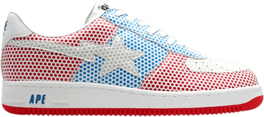 BAPE Bapesta FS-001 低帮“红蓝” 818 Buy BAPE Bapesta FS-001 低帮“红蓝” 818