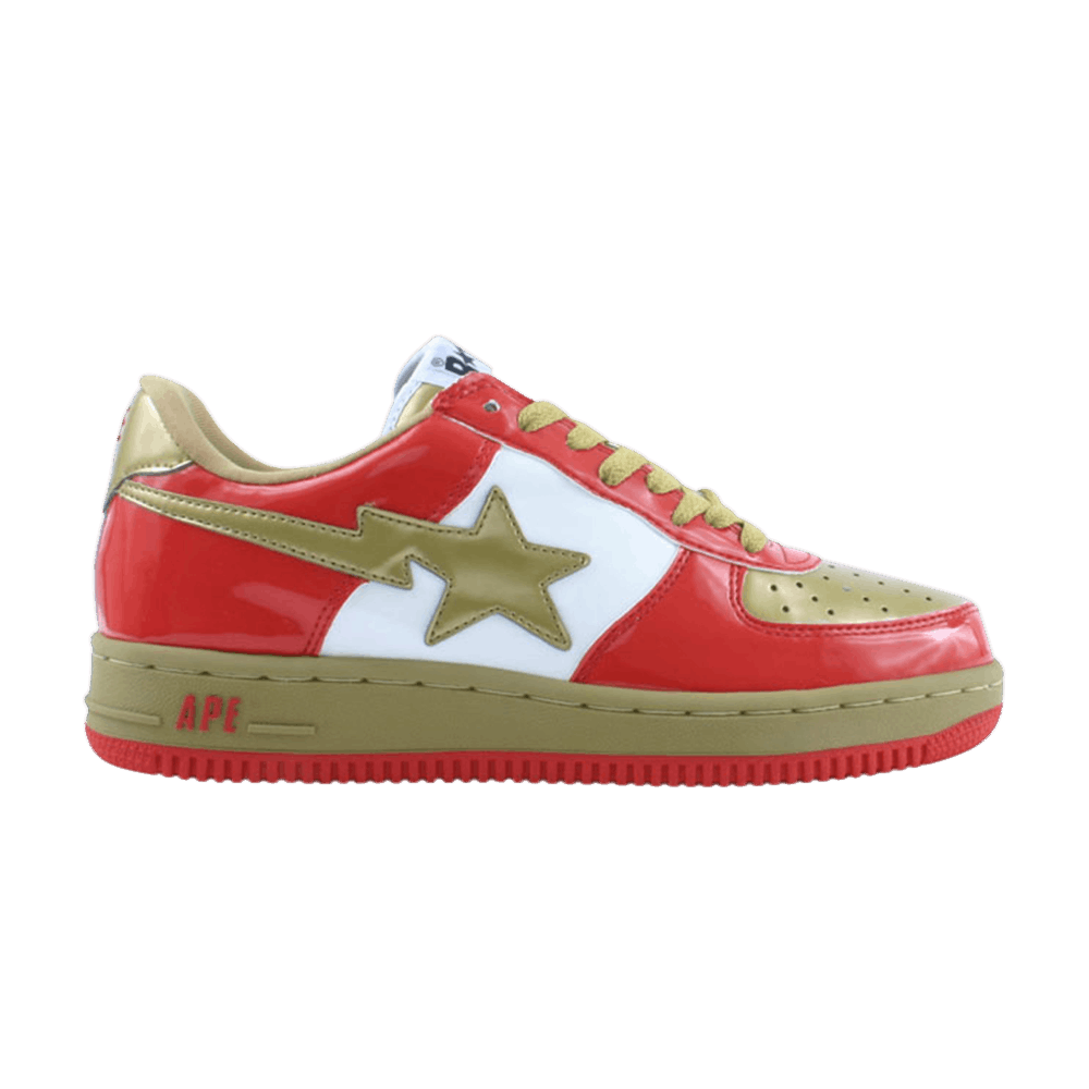 Buy BAPE Bapesta FS-001 低帮“红金” 485