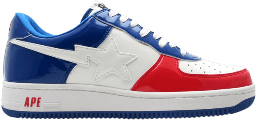 BAPE Bapesta FS-001 Low「紅白藍」625 Buy BAPE Bapesta FS-001 Low「紅白藍」625