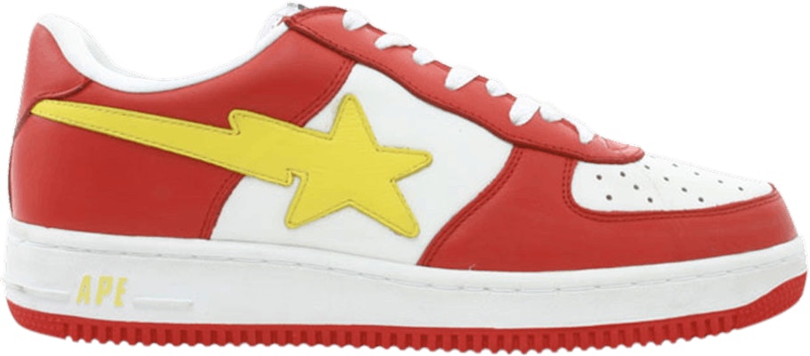 BAPE Bapesta FS-001 Low 'Merah Kuning' 311 Buy BAPE Bapesta FS-001 Low 'Merah Kuning' 311