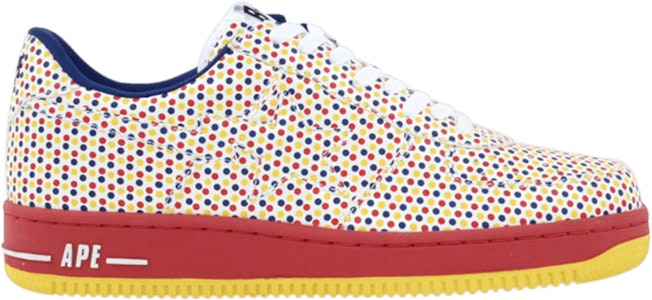 베이프 바페스타 FS-001 로우 '빨노파 물방울' 794 Buy 베이프 바페스타 FS-001 로우 '빨노파 물방울' 794