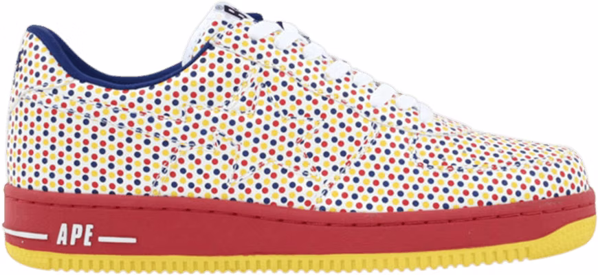 BAPE Bapesta FS-001 Rendah 'Polka Dot Merah Kuning Biru' 794 Buy BAPE Bapesta FS-001 Rendah 'Polka Dot Merah Kuning Biru' 794