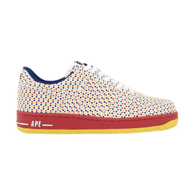 BAPE Bapesta FS-001 Low 'Red Yellow Blue Polka Dots'