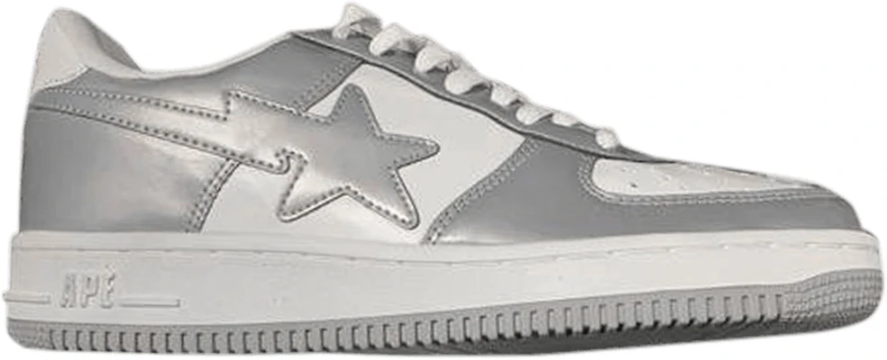 BAPE Bapesta FS-001 Low 'Plata Blanco' 00000000295-SLVR Buy BAPE Bapesta FS-001 Low 'Plata Blanco' 00000000295-SLVR
