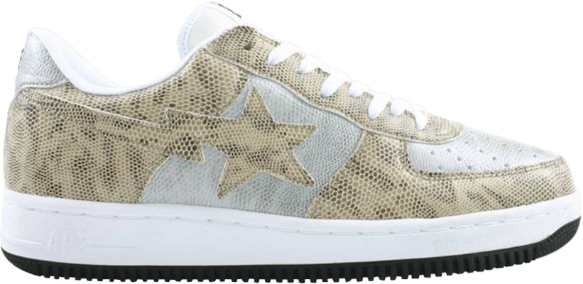 BAPE Bapesta FS-001 Rendah 'Snake Gray' 237 Buy BAPE Bapesta FS-001 Rendah 'Snake Gray' 237