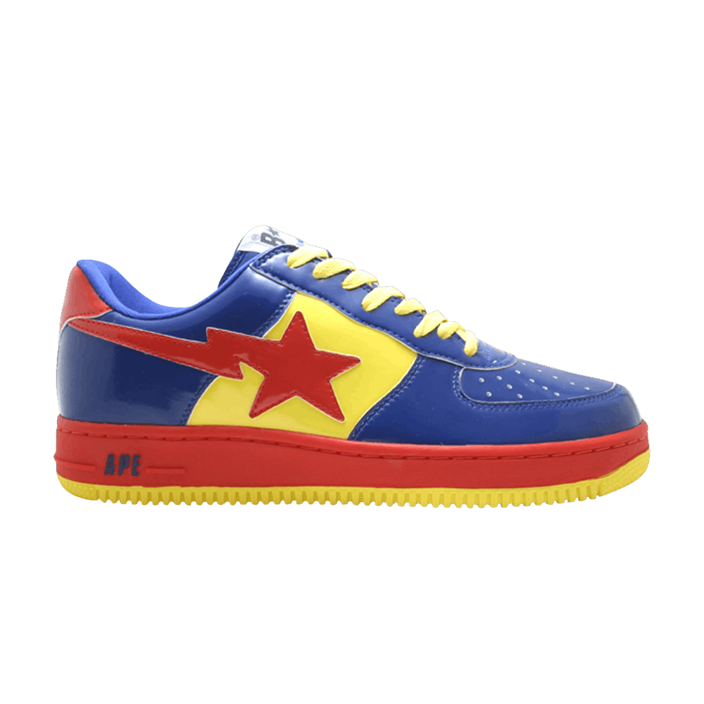 Buy BAPE Bapesta FS-001 Low 'Superman' Sneakers pria DC2