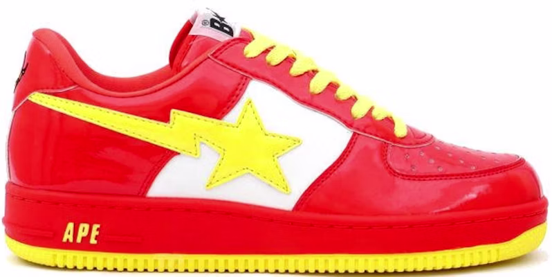 BAPE Bapesta FS-001 Low ''The Flash'' Hommes/Femmes Sneakers FS-001-DC3 Buy BAPE Bapesta FS-001 Low ''The Flash'' Hommes/Femmes Sneakers FS-001-DC3