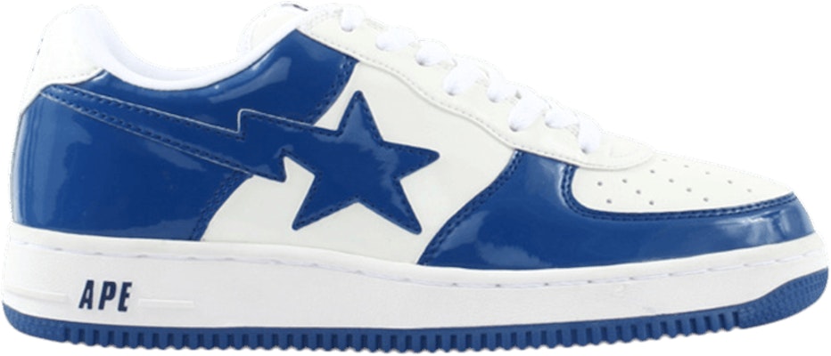 BAPE Bapesta FS-001 Low 'White Blue' 512 Buy BAPE Bapesta FS-001 Low 'White Blue' 512