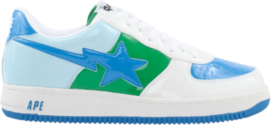 BAPE Bapesta FS-001 低帮'白蓝绿' 622 Buy BAPE Bapesta FS-001 低帮'白蓝绿' 622