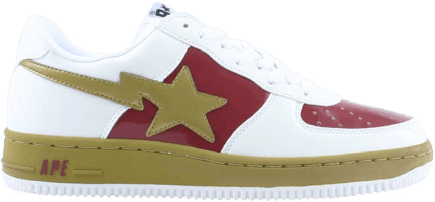 BAPE Bapesta FS-001 Low 'Blanco Burdeos' 497 Buy BAPE Bapesta FS-001 Low 'Blanco Burdeos' 497