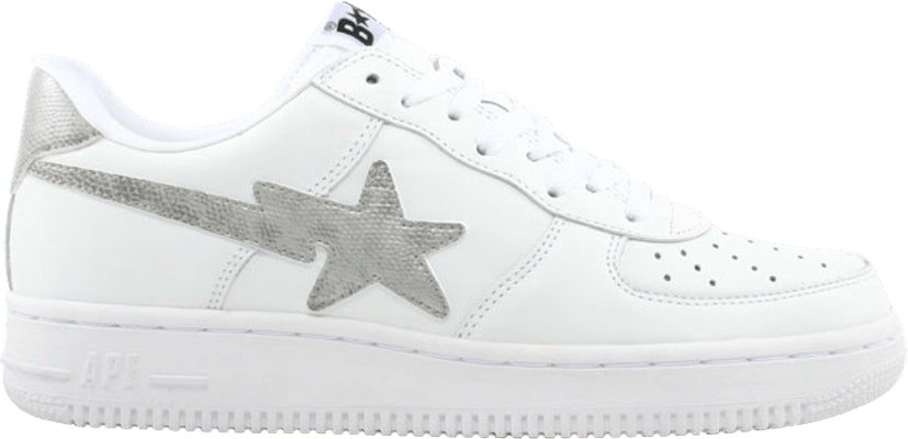 BAPE Bapesta FS-001 Low 'Blanco Gris' 285 Buy BAPE Bapesta FS-001 Low 'Blanco Gris' 285