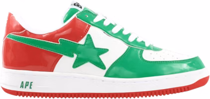 BAPE Bapesta FS-001 Low 'White Green' 304