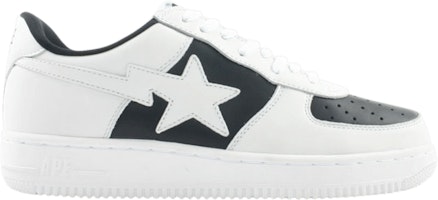 BAPE Bapesta FS-001 Low 'White Navy' 397