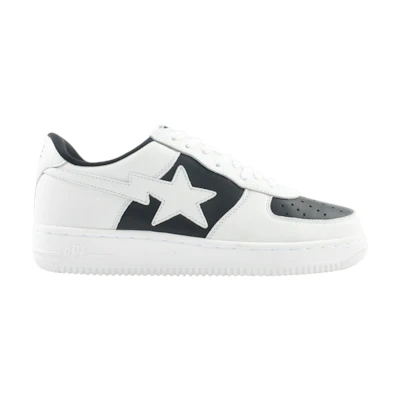 BAPE Bapesta FS-001 Low 'White Navy'