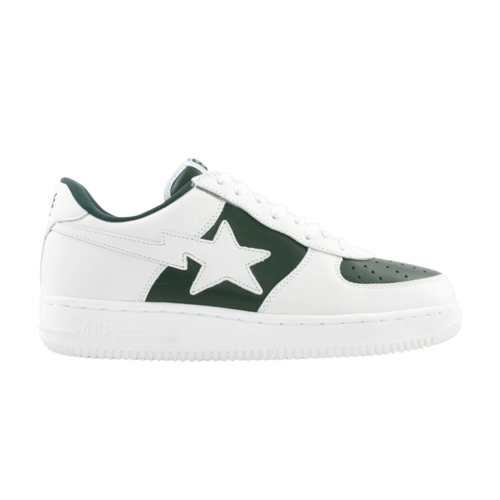 Buy BAPE Bapesta FS-001 Low 'Blanco Oliva Militar' 396