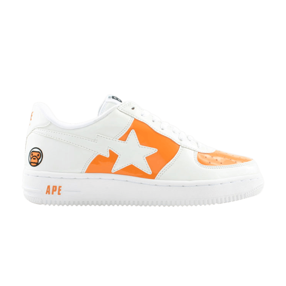 Buy BAPE Bapesta FS-001 Low 'Blanco Naranja' 355