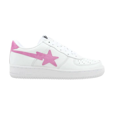 BAPE Bapesta FS-001 Low 'White Pink'