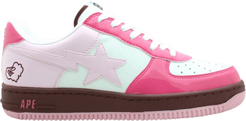 BAPE Bapesta FS-001 Low 'Blanco Rosa' 1075 Buy BAPE Bapesta FS-001 Low 'Blanco Rosa' 1075