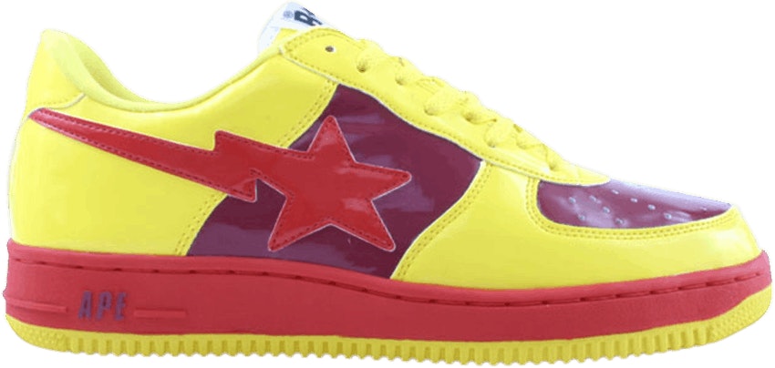 bape-bapesta-fs-001-low-yellow-burgundy