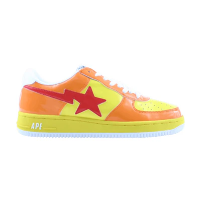 BAPE Bapesta FS-001 Low 'Yellow Orange'