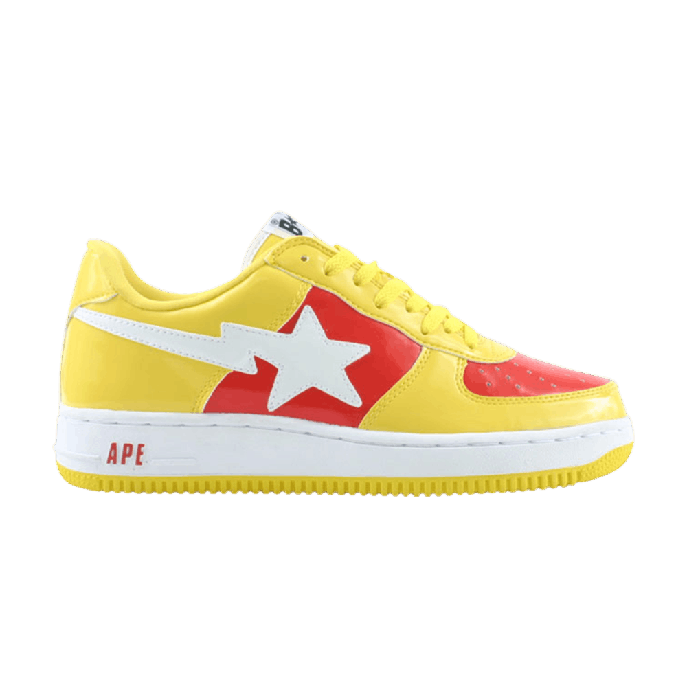 Buy BAPE Bapesta FS-001 Low 'Amarillo Rojo' 487