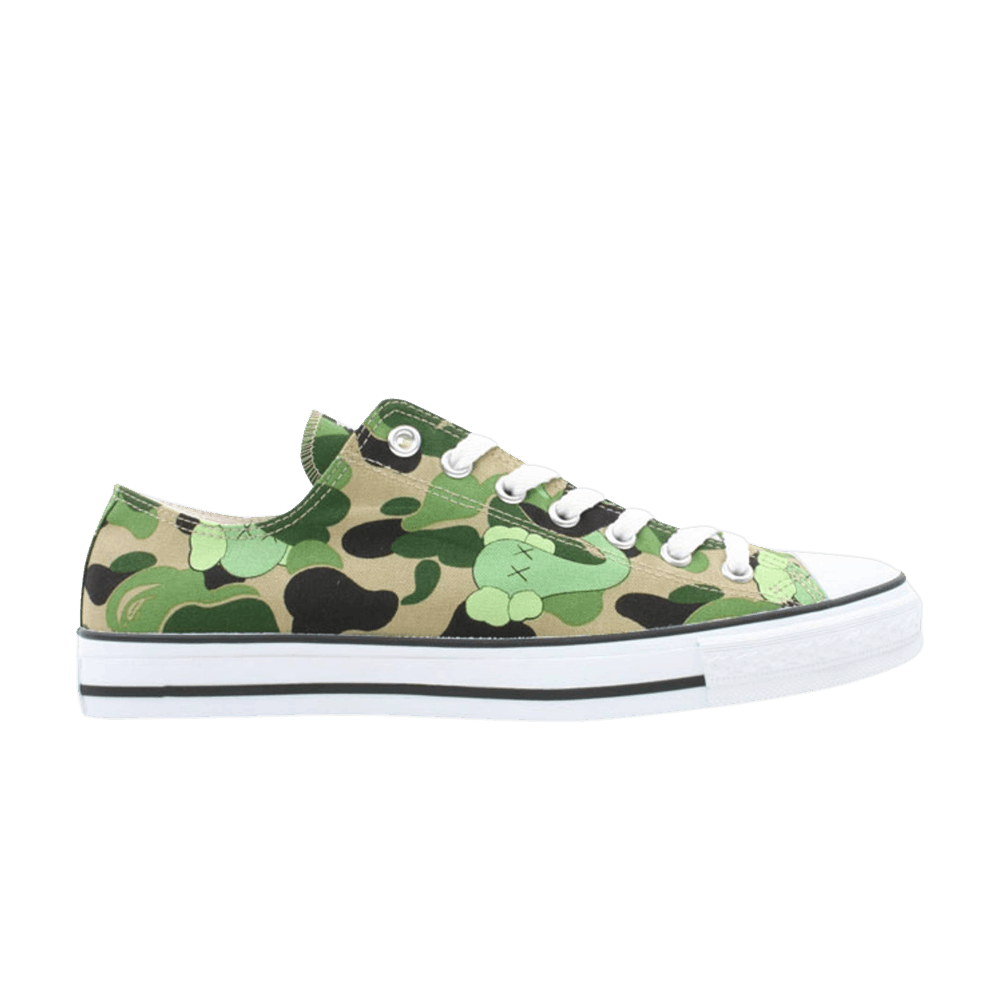 BAPE Bapesta FS-010 Canvas Low 'Green' K1