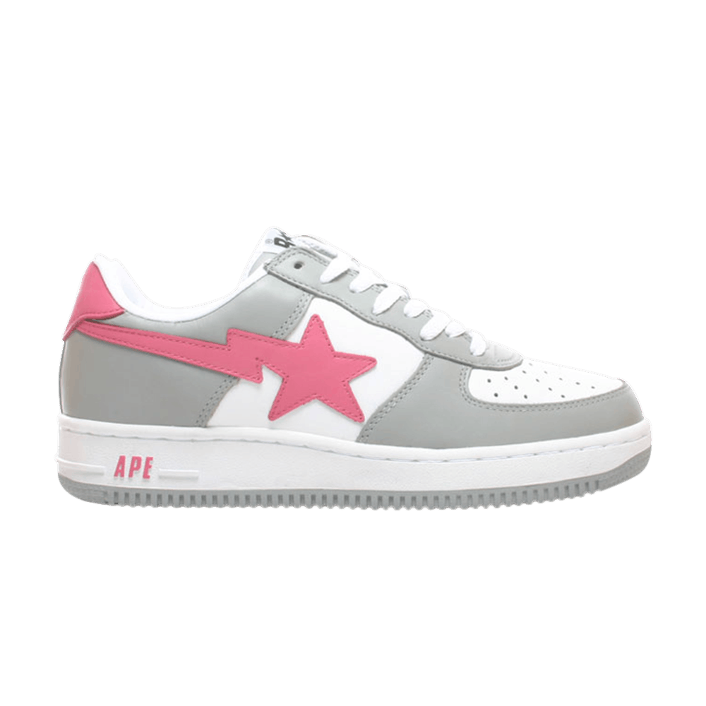 BAPE Bapesta FS-001 Low 'Grey Pink' 518 - 518 - Novelship