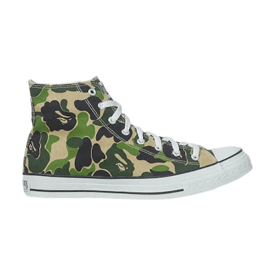 BAPE Bapesta High 'ABC Camo - Green'