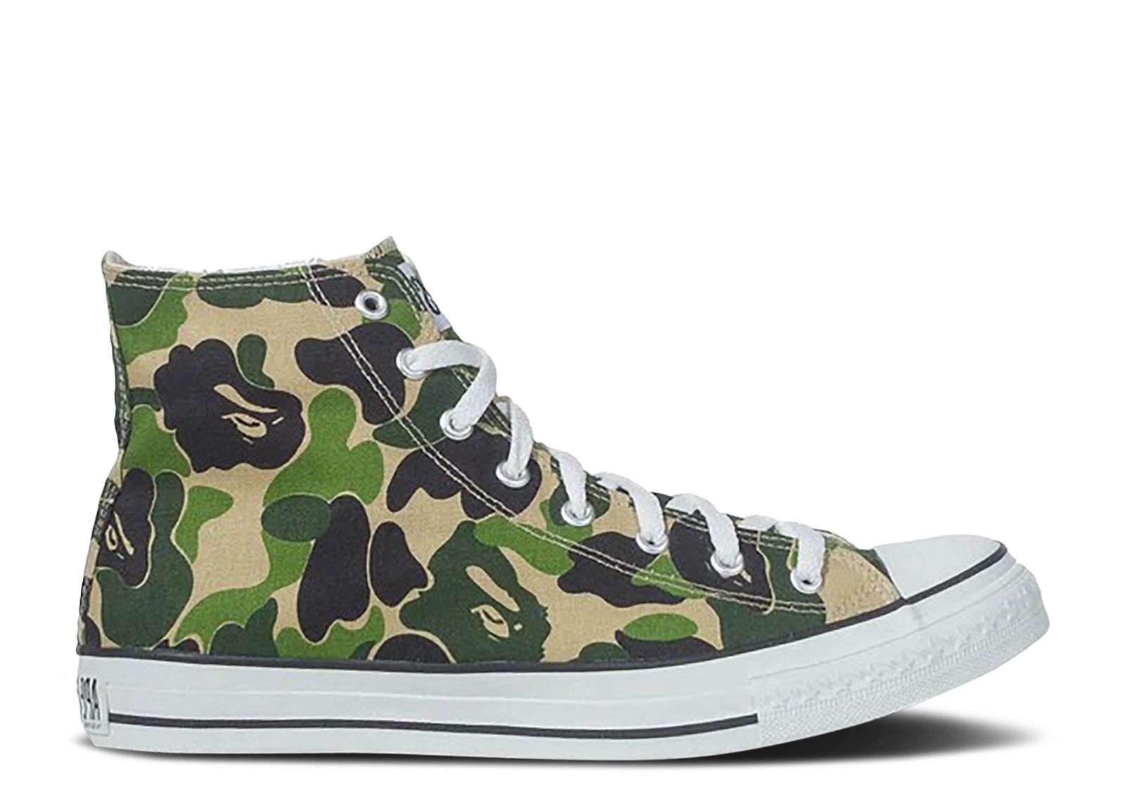 BAPE Bapesta High 'ABC Camo - Green' 1H30191009-GRN