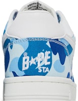 BAPE Bapesta Low '20th Anniversary - Biru ABC Camo' 1G30191001-BLU Sizing BAPE Bapesta Low '20th Anniversary - Biru ABC Camo' 1G30191001-BLU