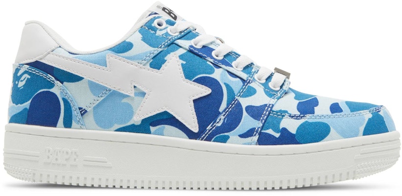 BAPE Bapesta Low 'ABC Camo - Blue' 1H30191011-BLU Buy BAPE Bapesta Low 'ABC Camo - Blue' 1H30191011-BLU