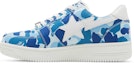 Lookbook BAPE Bapesta Low 'ABC Camo - Azul' 1H30191011-BLU