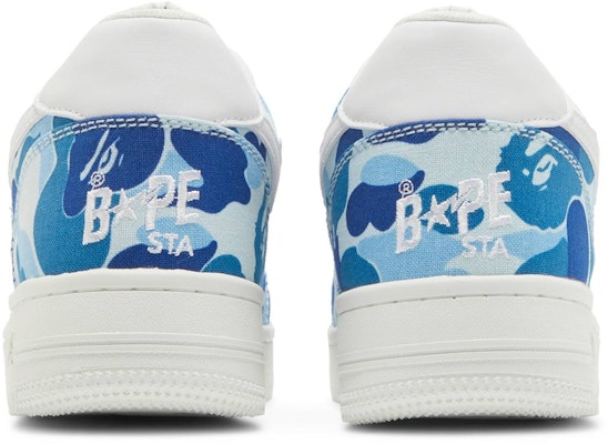 BAPE Bapesta Low 'ABC Camo - Azul' 1H30191011-BLU Details for BAPE Bapesta Low 'ABC Camo - Azul' 1H30191011-BLU