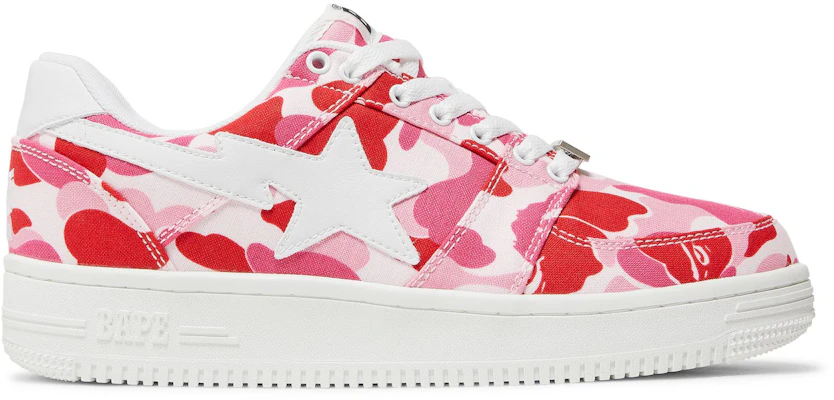 BAPE Bapesta Low 'ABC Camo - Pink' 1H30191011-PNK Buy BAPE Bapesta Low 'ABC Camo - Pink' 1H30191011-PNK
