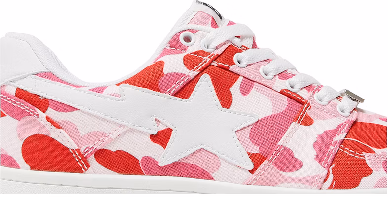 BAPE Bapesta Low 'ABC Camo - Pink' 1H30191011-PNK Order BAPE Bapesta Low 'ABC Camo - Pink' 1H30191011-PNK