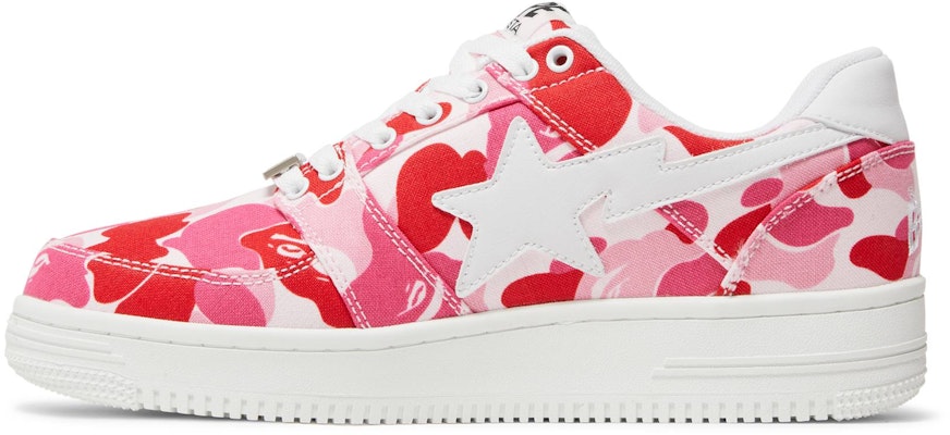 BAPE Bapesta Low 'ABC Camo - Pink' 1H30191011-PNK Lookbook BAPE Bapesta Low 'ABC Camo - Pink' 1H30191011-PNK