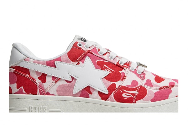 (W) BAPE Bapesta Low 'ABC Camo - Pink' Sepatu Sneakers 1H30291011-PNK Order (W) BAPE Bapesta Low 'ABC Camo - Pink' Sepatu Sneakers 1H30291011-PNK