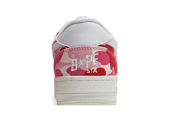 (W) BAPE Bapesta Rendah 'ABC Camo - Merah Jambu' 1H30291011-PNK Sizing (W) BAPE Bapesta Rendah 'ABC Camo - Merah Jambu' 1H30291011-PNK