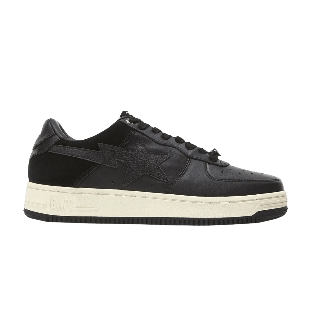 Buy BAPE Bapesta Low 'Hitam' 1G70191042-BLK