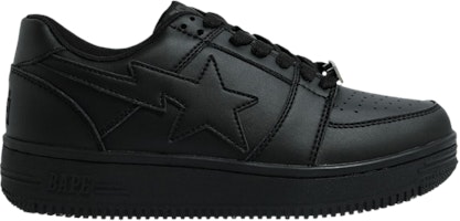 BAPE Bapesta Low 'Black' 1H30191010-BLK