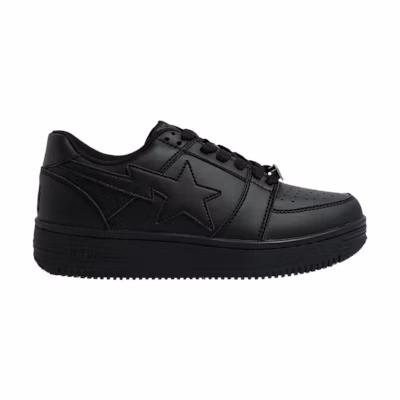 BAPE Bapesta Low 'Black'